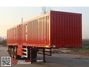 川騰12.5米33.3噸3軸廂式運輸半掛車HBS9400XXYA在應(yīng)急救援中的應(yīng)用